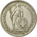 Coin, Switzerland, 2 Francs, 1957, Bern, EF(40-45), Silver, KM:21