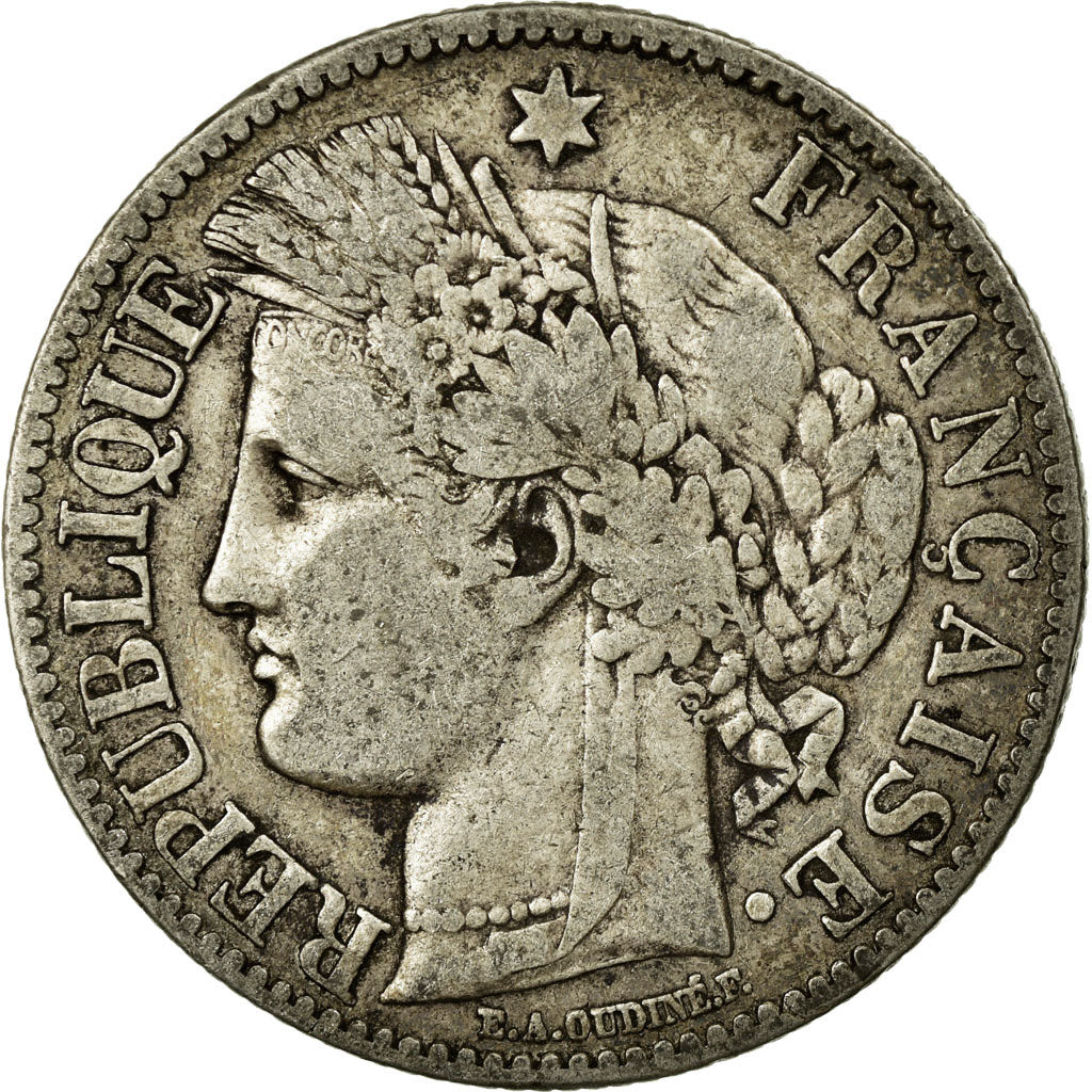 Monnaie, France, Cérès, 2 Francs, 1881, Paris, TB+, Argent, Gadoury:530a