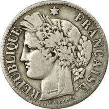 Monnaie, France, Cérès, 2 Francs, 1887, Paris, TB, Argent, Gadoury:530a