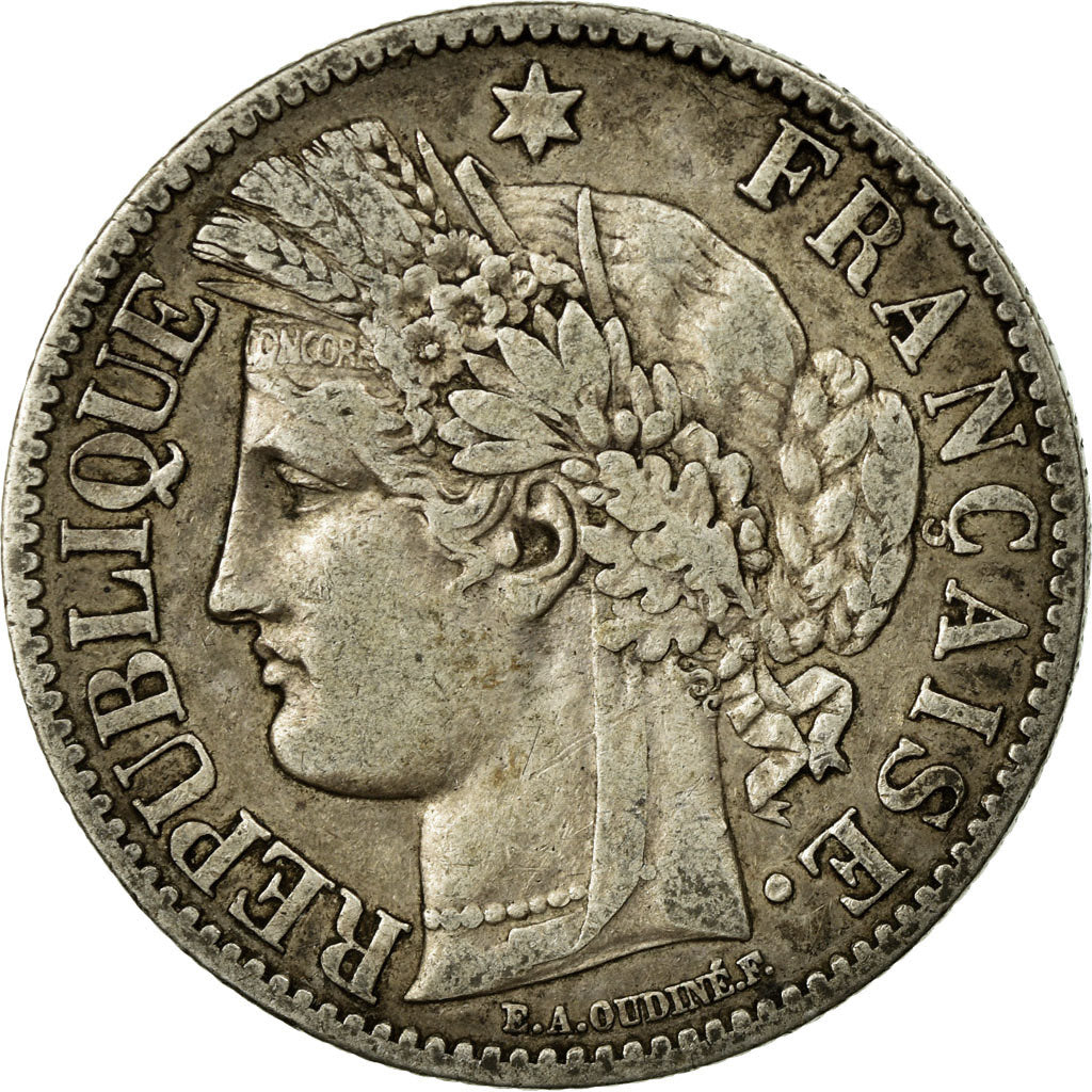 Monnaie, France, Cérès, 2 Francs, 1894, Paris, TB+, Argent, Gadoury:530a