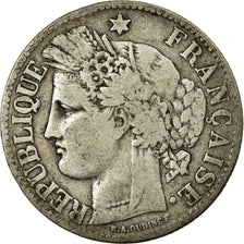 Monnaie, France, Cérès, 2 Francs, 1871, Paris, TB, Argent, Gadoury:530