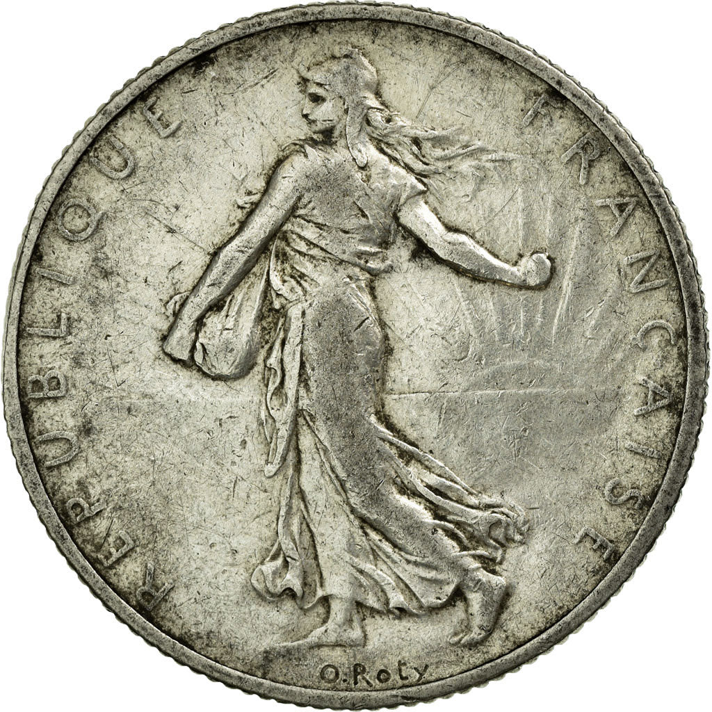 Coin, France, Semeuse, 2 Francs, 1905, Paris, VF(30-35), Silver, KM:845.1
