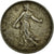 Munten, Frankrijk, Semeuse, 2 Francs, 1914, Castelsarrasin, ZF, Zilver, KM:845.2