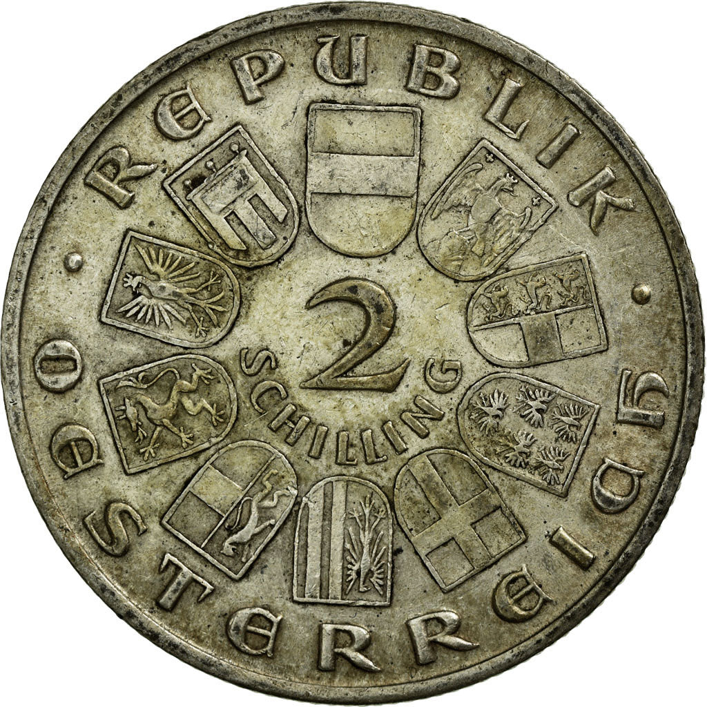 Coin, Austria, 2 Schilling, 1928, EF(40-45), Silver, KM:2843