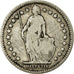 Coin, Switzerland, Franc, 1875, Bern, VF(20-25), Silver, KM:24