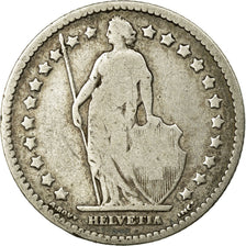 Coin, Switzerland, Franc, 1875, Bern, VF(20-25), Silver, KM:24