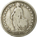 Coin, Switzerland, Franc, 1875, Bern, VF(20-25), Silver, KM:24