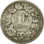 Monnaie, Suisse, Franc, 1877, Bern, B+, Argent, KM:24
