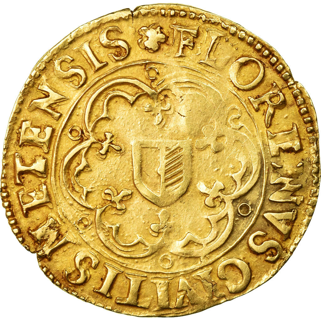 Münze, Frankreich, LORRAINE, Florin D'or, Metz, SS, Gold, Boudeau:1657