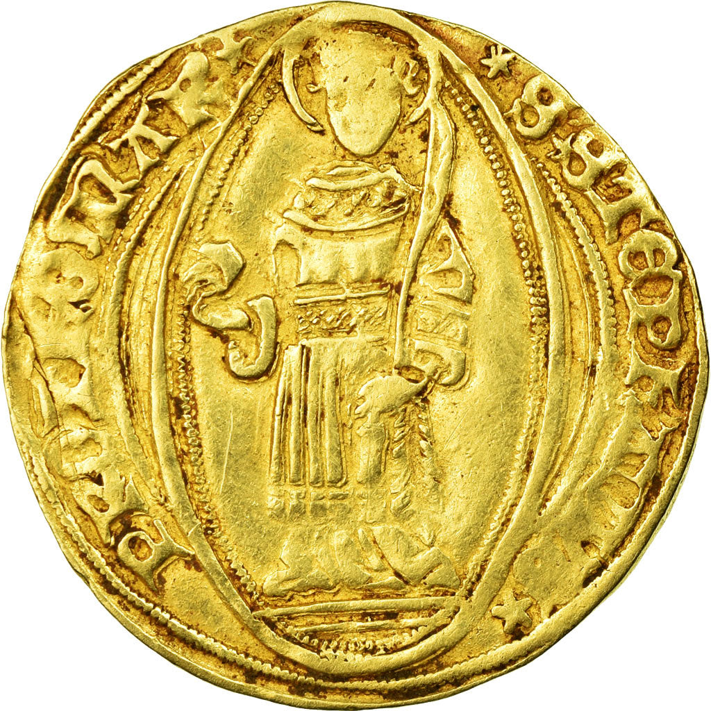 Moeda, França, LORRAINE, Florin D'or, Metz, EF(40-45), Dourado, Boudeau:1657