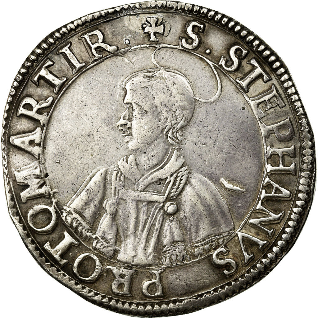 Coin, France, LORRAINE, Thaler, 1641, Metz, EF(40-45), Silver, Boudeau:1673
