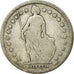 Coin, Switzerland, Franc, 1880, Bern, F(12-15), Silver, KM:24