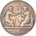 France, Médaille, Noces, Mariage, Religion, Petit, TTB+, Argent