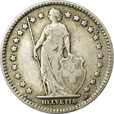 Coin, Switzerland, Franc, 1894, Paris, VF(20-25), Silver, KM:24