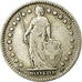 Coin, Switzerland, Franc, 1894, Paris, VF(20-25), Silver, KM:24