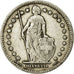 Coin, Switzerland, Franc, 1906, Bern, VF(20-25), Silver, KM:24