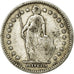 Coin, Switzerland, Franc, 1907, Bern, VF(30-35), Silver, KM:24