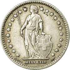 Coin, Switzerland, Franc, 1910, Bern, EF(40-45), Silver, KM:24