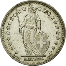 Coin, Switzerland, Franc, 1944, Bern, AU(55-58), Silver, KM:24