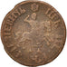 Russia, Peter I, Kopek, 1705, Moscow, Copper, KM:118