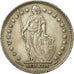 Coin, Switzerland, Franc, 1944, Bern, EF(40-45), Silver, KM:24