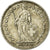 Monnaie, Suisse, Franc, 1952, Bern, TTB+, Argent, KM:24