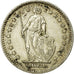 Coin, Switzerland, Franc, 1957, Bern, AU(55-58), Silver, KM:24