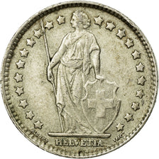 Coin, Switzerland, Franc, 1963, Bern, AU(50-53), Silver, KM:24