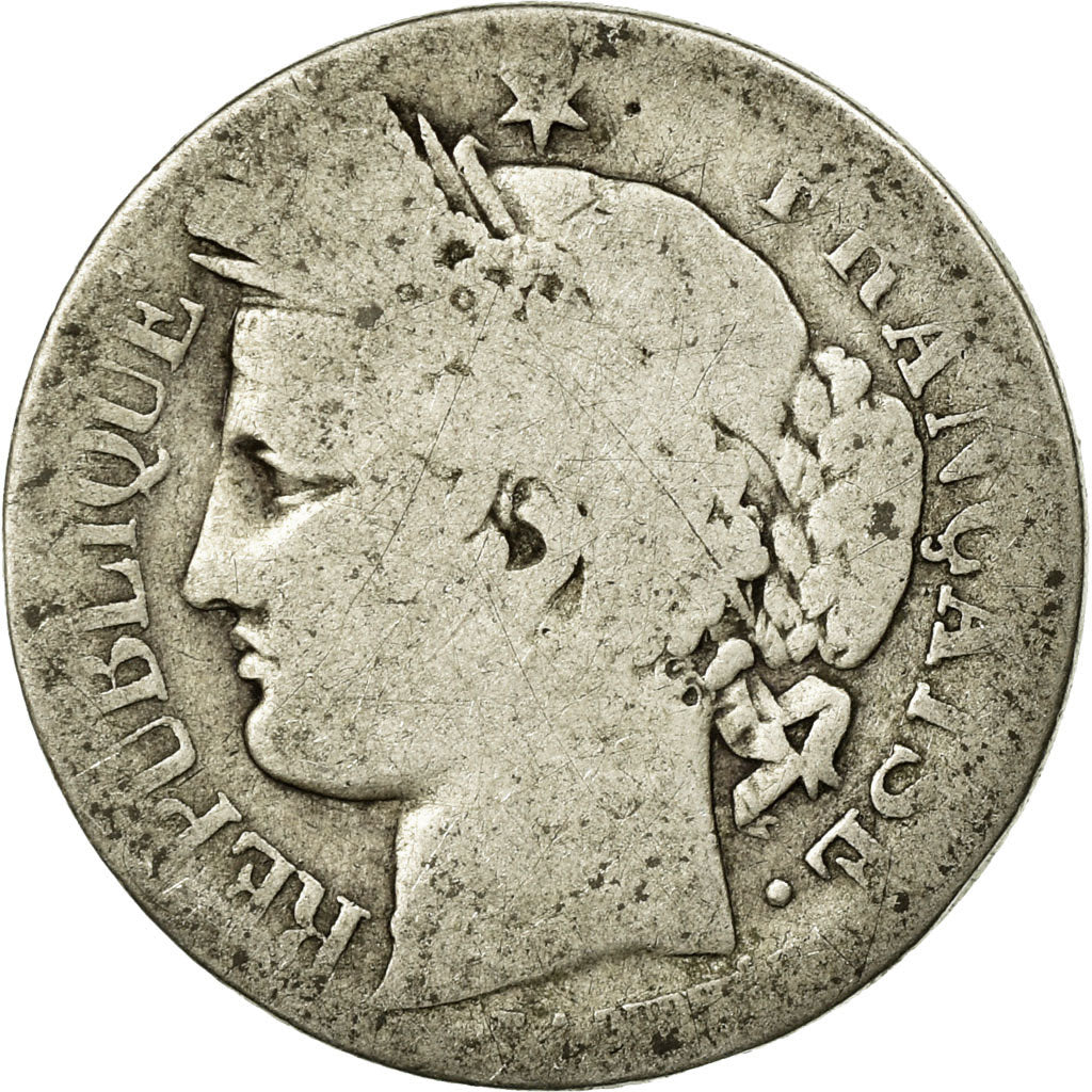 Monnaie, France, Cérès, Franc, 1850, Paris, B, Argent, KM:759.1