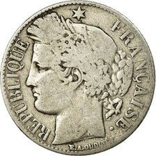 Monnaie, France, Cérès, Franc, 1887, Paris, TB, Argent, Gadoury:465a, KM:822.1