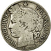 Moeda, França, Cérès, Franc, 1888, Paris, F(12-15), Prata, KM:822.1