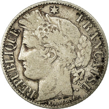 Coin, France, Cérès, Franc, 1895, Paris, VF(20-25), Silver, KM:822.1