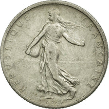 Coin, France, Semeuse, Franc, 1905, Paris, VF(30-35), Silver, KM:844.1