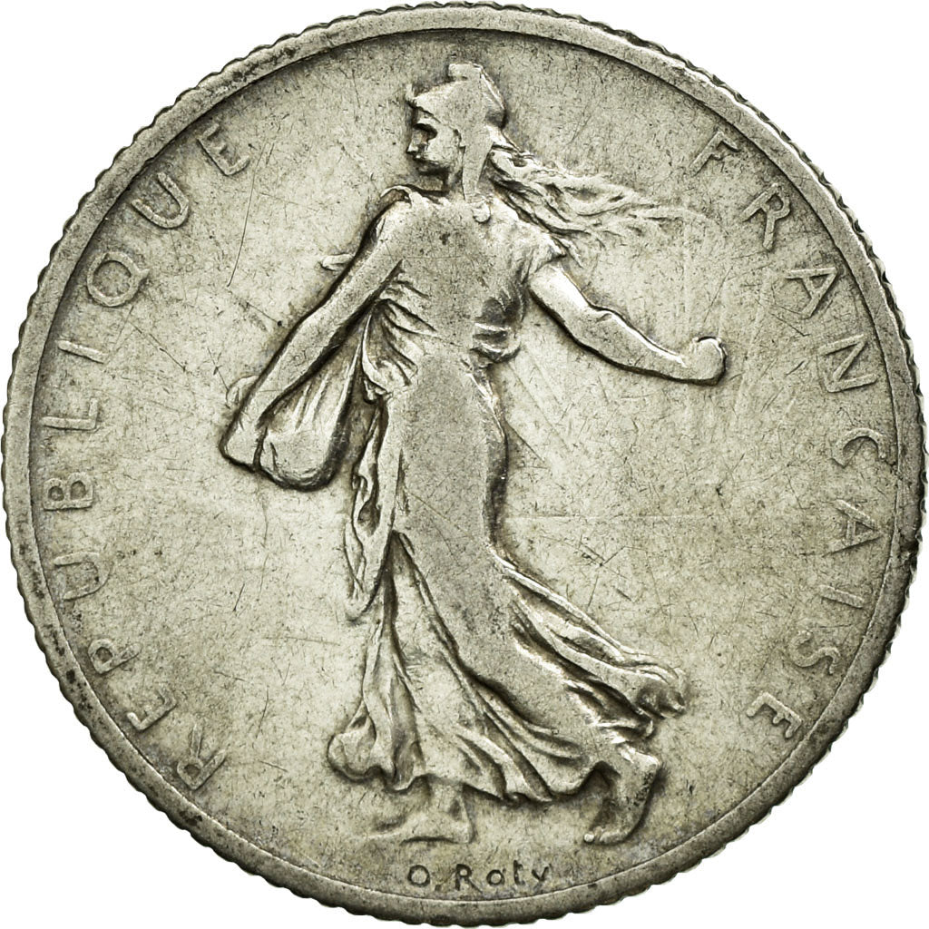 Monnaie, France, Semeuse, Franc, 1906, Paris, TB+, Argent, Gadoury:467, KM:844.1