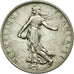 Coin, France, Semeuse, Franc, 1909, Paris, AU(50-53), Silver, KM:844.1