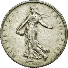 Münze, Frankreich, Semeuse, Franc, 1913, Paris, VZ, Silber, KM:844.1