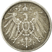 Coin, GERMANY - EMPIRE, Wilhelm II, Mark, 1912, Berlin, EF(40-45), Silver, KM:14