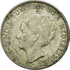 Coin, Netherlands, Wilhelmina I, Gulden, 1931, AU(50-53), Silver, KM:161.1