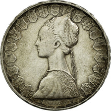 Coin, Italy, 500 Lire, 1958, Rome, EF(40-45), Silver, KM:98