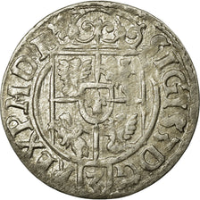Moneta, Polonia, Sigismund III, 3 Polker, 3 Poltorak - 1 Kruzierz, 1622, BB+