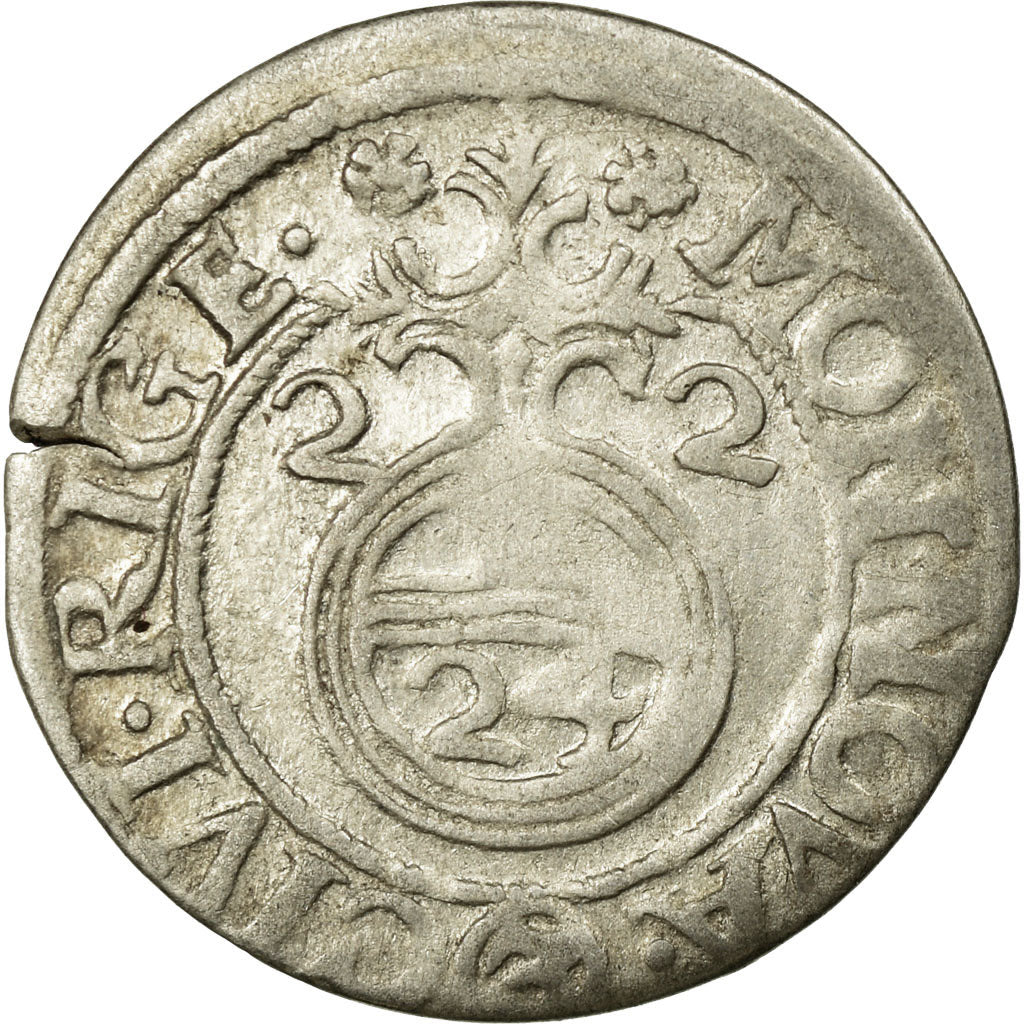 Coin, Poland, Sigismund III, 3 Polker, 3 Poltorak - 1 Kruzierz, 1622, AU(50-53)
