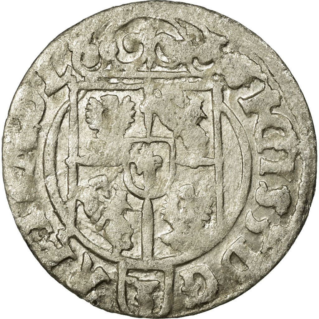 Moeda, Polónia, Sigismund III, 3 Polker, 3 Poltorak - 1 Kruzierz, 1623