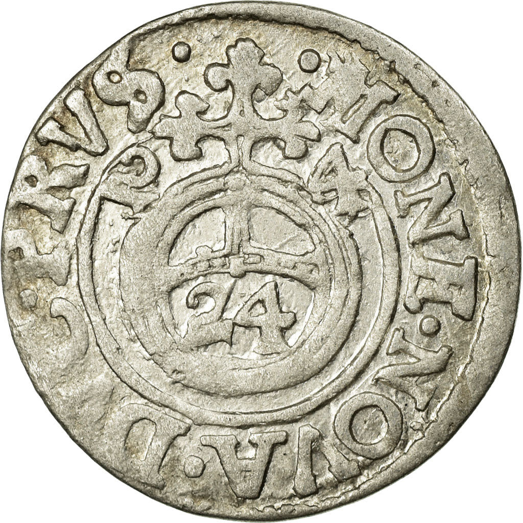 Monnaie, Pologne, Sigismund III, 3 Polker, 3 Poltorak - 1 Kruzierz, 1624, TTB+
