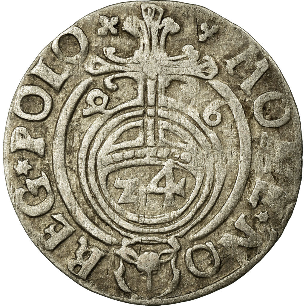 Monnaie, Pologne, Sigismund III, 3 Polker, 3 Poltorak - 1 Kruzierz, 1626, TTB+