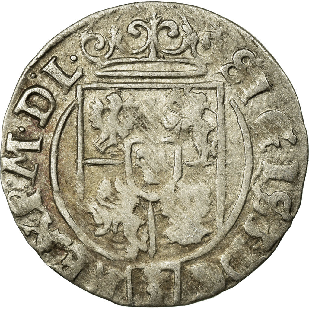 Coin, Poland, Sigismund III, 3 Polker, 3 Poltorak - 1 Kruzierz, 1625, AU(50-53)