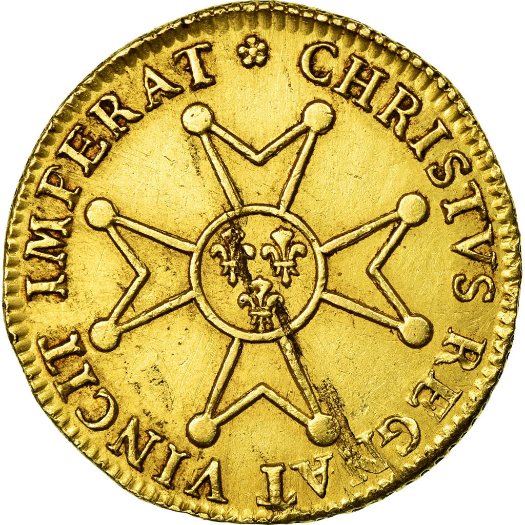 Münze, Frankreich, Louis XV, Louis d'or à la croix du Saint-Esprit, 1719 Paris