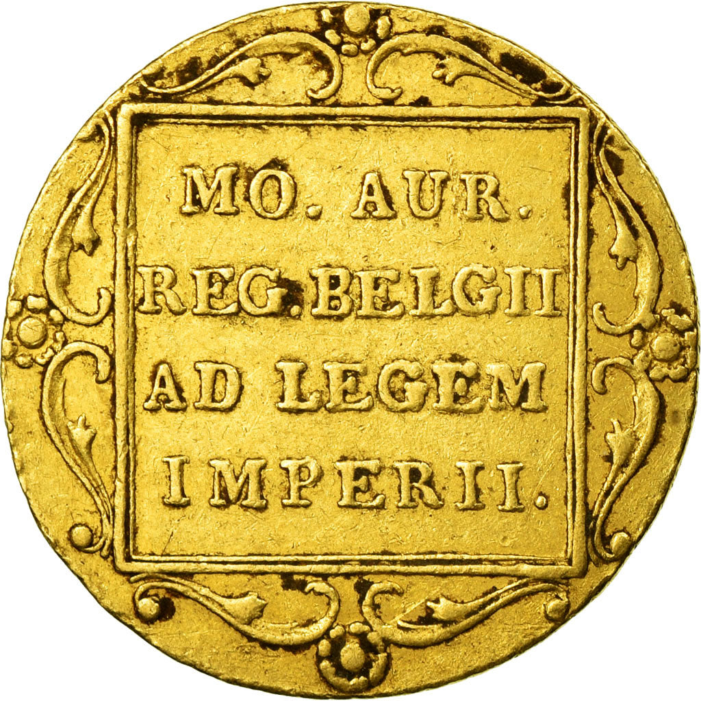 Coin, Netherlands, William I, Ducat, 1828, Utrecht, EF(40-45), Gold, KM:50.1