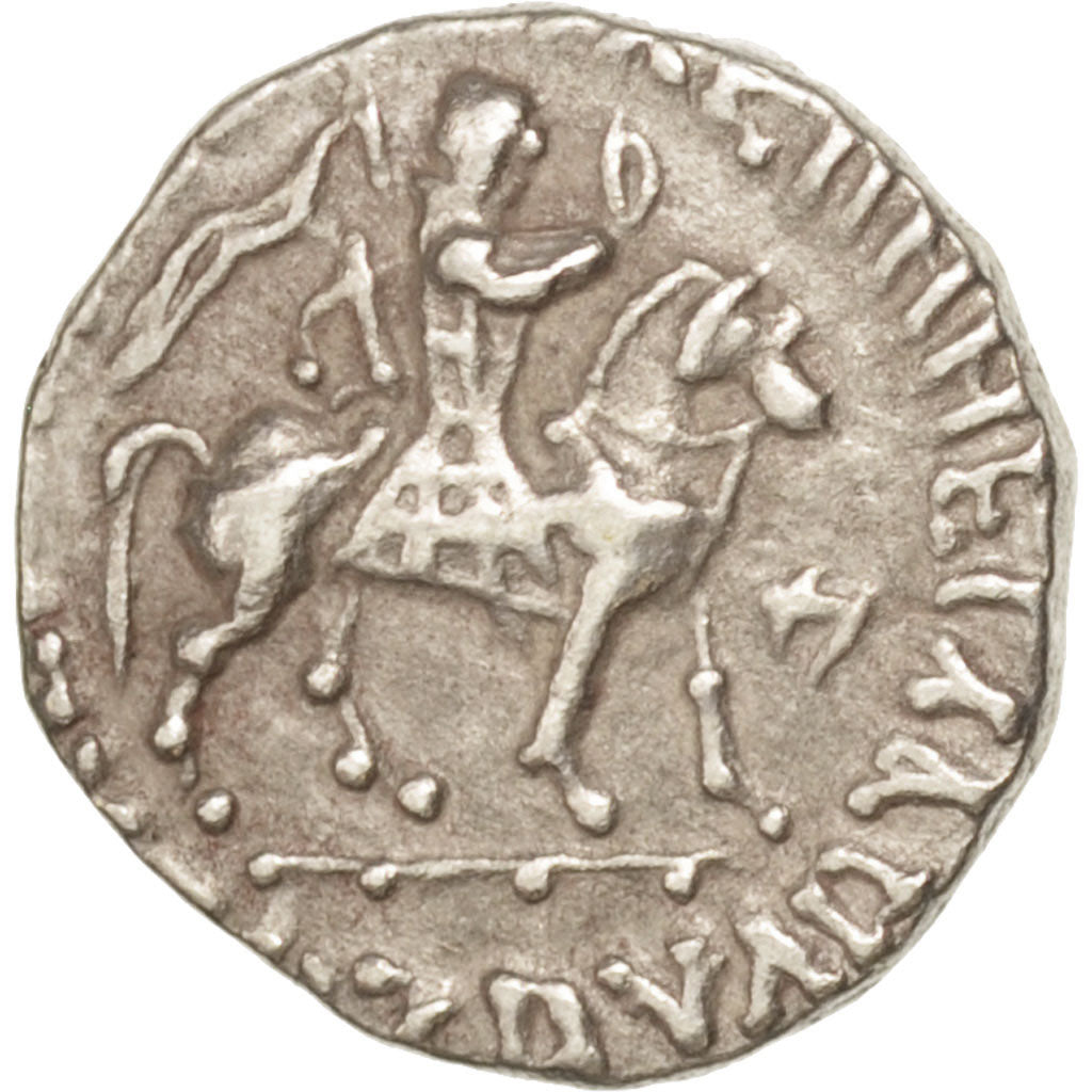 Azes II, Azes II (35 BC - 12), Drachm, BB+, Argento