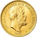 Coin, Sweden, Oscar II, 20 Kronor, 1901, AU(55-58), Gold, KM:765