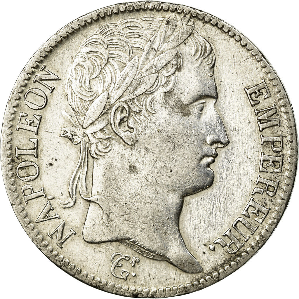 Moneta, Francia, Napoléon I, 5 Francs, 1811, Lille, BB+, Argento, KM:694.16